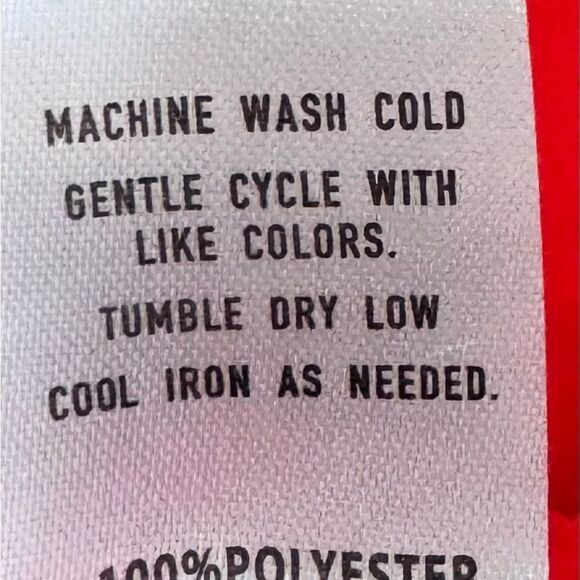 Sovereign Code Los Angeles Red White Zip Up Jacket. Medium. - Picture 8 of 8